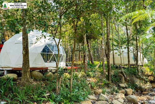 Dome Tent - Lều cắm trại bên suối